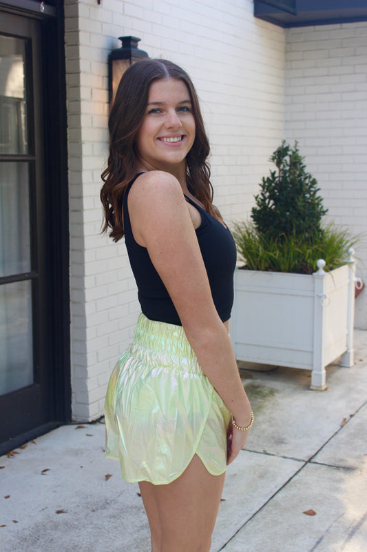 Kenna Shorts - Honeydew